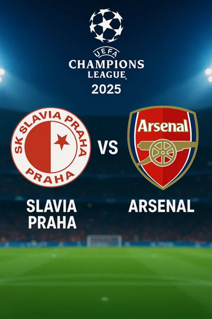 Slavia Prague vsarsenal 2025,
